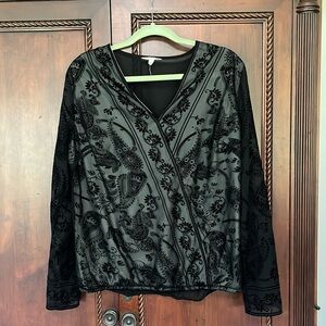 Adiva Long Sleeve Top in Large